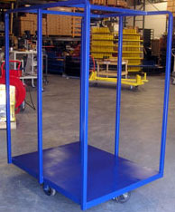 Platform piecegoods truck